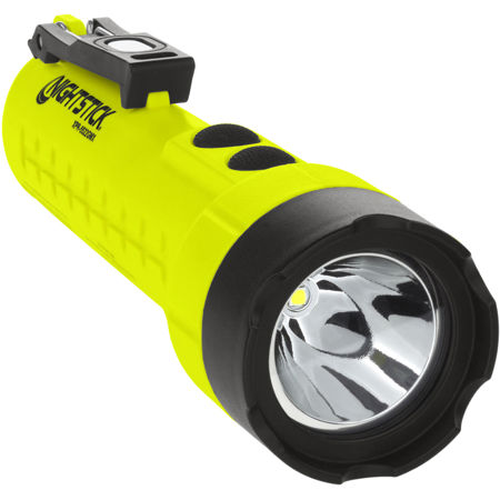 Nightstick XPR-5522GMX Intrinsically Safe Rechargeable Dual-Light Flashlight with Dual Magnets, 240 Lumen, Dustproof/Waterproof, Green