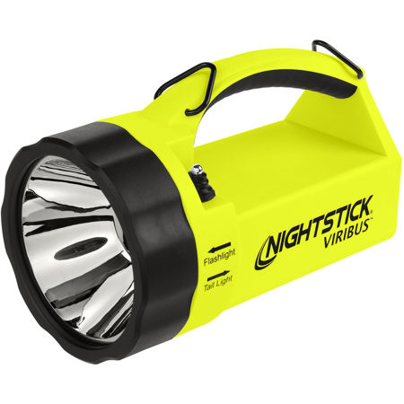 Nightstick XPR-5580 VIRIBUS Intrinsically Safe Rechargeable Dual-Light Lantern, 210/100/30 Lumens, Dustproof/Waterproof, Green/Black