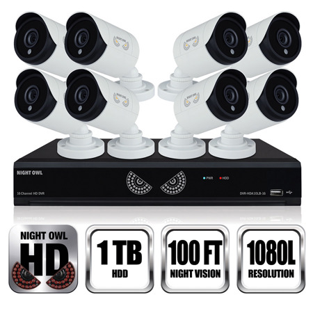 Night owl best sale 16 channel 1080p