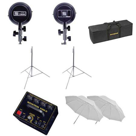 Novatron V400 D 400w/s Mini Pro 2 light Kit