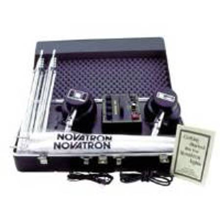 Novatron V600 - 2 head Kit 600 w-s Variable Pack with 2 Heads, 2 Stands, 2 Umbrellas, Soft Case and Sync Cord