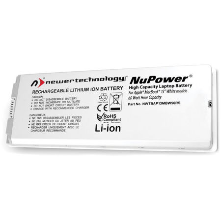 NewerTech NuPower 60Wh Battery for MacBook 13.3" White Model