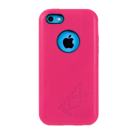 NewerTech NuGuard KX X-treme Protection Case for iPhone 5C, Hot Pink