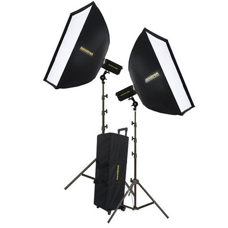 Novatron M500 2 Light Kit with Wheeled Case and 2 Boxes