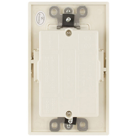 NewerTech Power2U AC 20A Wall Outlet, Light Almond