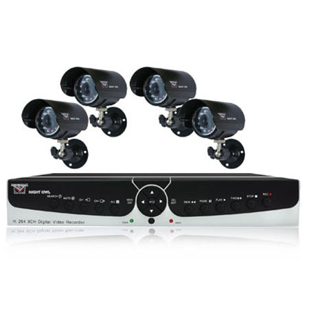 Night Owl D1 8 Channel H.264 DVR Kit with 500GB HD