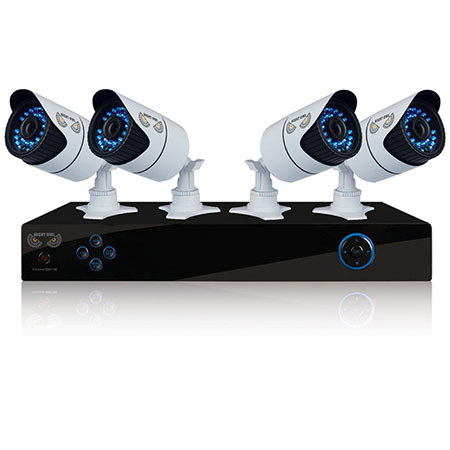 Night Owl 8-Channel 960H Digital Video Recorder with 4x 900 TVL Camera