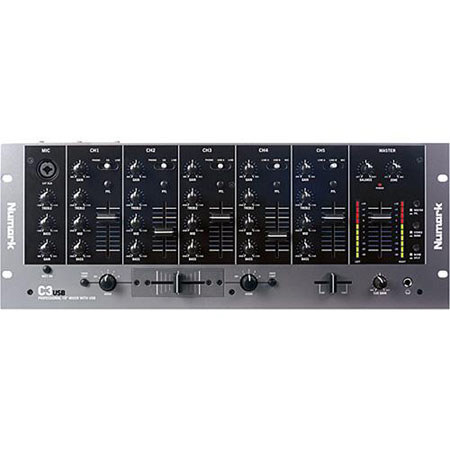 Numark C3USB 5-Channel 19 inch DJ Mixer