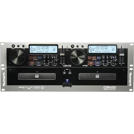 Numark CDN450 Rack-Mount Dual MP3/CD Player