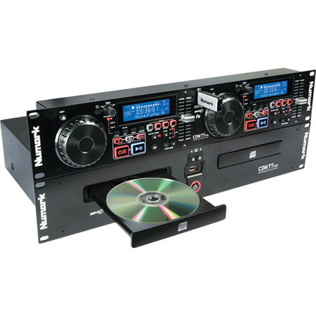 Numark CDN77USB Professional Dual USB and MP3 CD Player