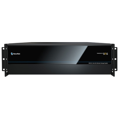 NewTek NRS16 Remote Storage Powered by SNS 16-Bay/224TB with 4x 10 GbE Ports
