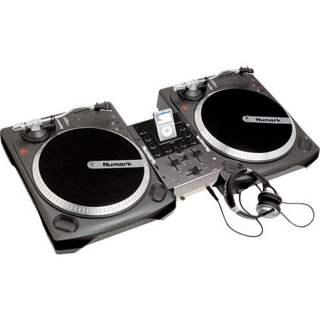 Numark iBattlePack Turntable and iPod Mixer Package