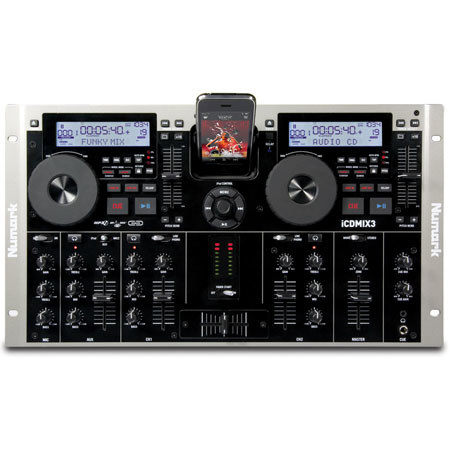 Numark iCDMIX 3 Dual MP3/CD Performance System