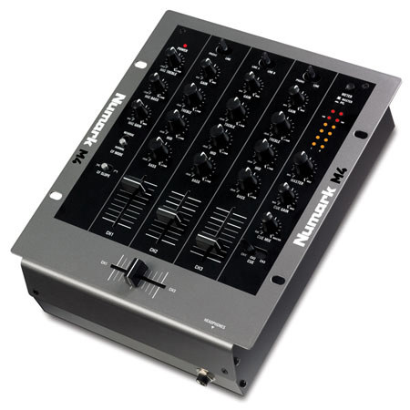 Numark M4 10 inch Three-Channel DJ Mixer with 3 Band EQ