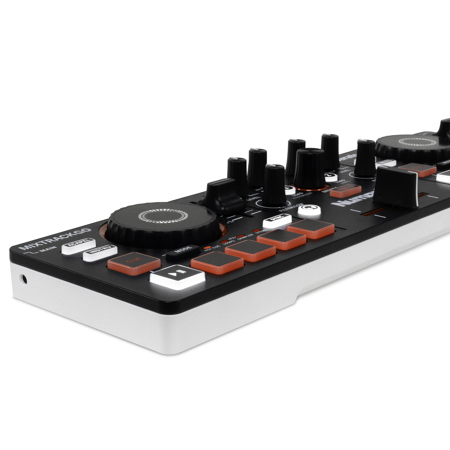 Numark MixTrack Go 2-Deck DJ Controller with Stems Control MIXTRACKGO