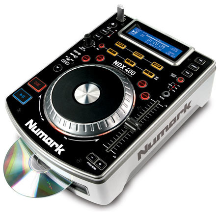 Numark NDX400 Tabletop Scratch MP3/CD Player with USB