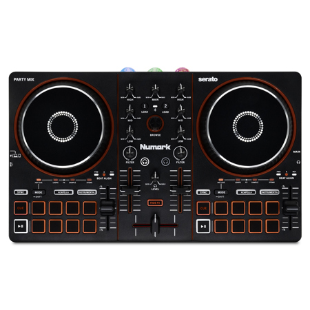 Numark Party Mix III Live DJ Controller with Built-in Light Show