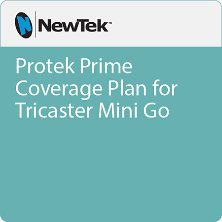NewTek ProTek Prime 1 Year Coverage Plan for TriCaster Mini Go, Download