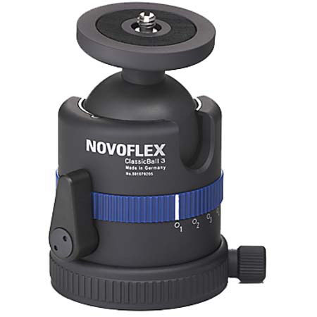 Novoflex CB3 Tripod Ball Head, Supports upto 18 lbs