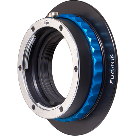 Novoflex Nikon F Lens to Fujifilm G-Mount Camera Adapter, Aperture Control Ring
