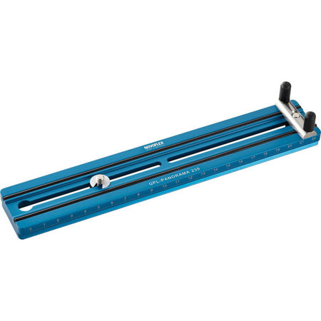 Novoflex 235mm Anti-Twist Clamping Plate with Scale for Panorama Brackets
