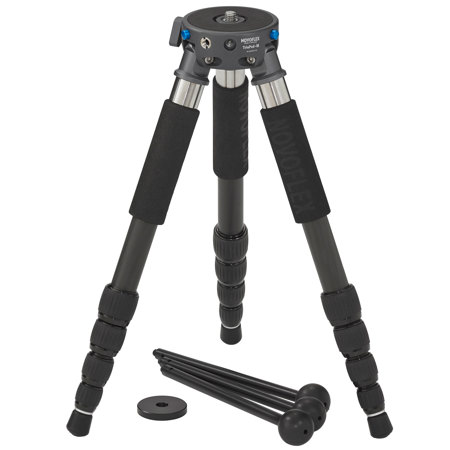 Novoflex TrioPod-M Tripod Base with 5-Section Carbon Fiber Legs and Mini Legs