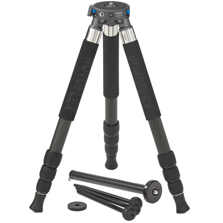 Novoflex TrioPod-M Tripod Base with Compact 4-Section Carbon Fiber Legs and Mini Legs