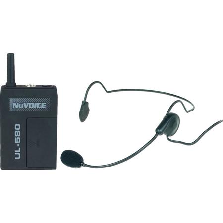 VocoPro Nuvoice ULBP-580 Bodypack Transmitter with Headset Mic, Frequency R
