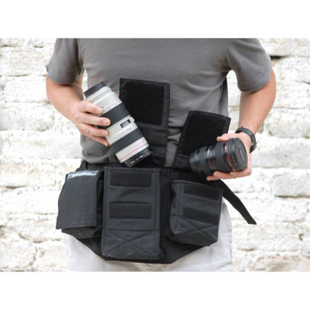 Newswear 711009 Large Fanny Pack for Lenses, Black