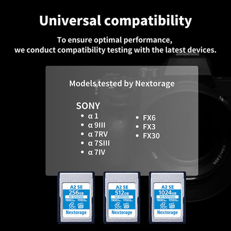 Nextorage NX-A2SE Series CFexpress 4.0 Type-A Memory Card