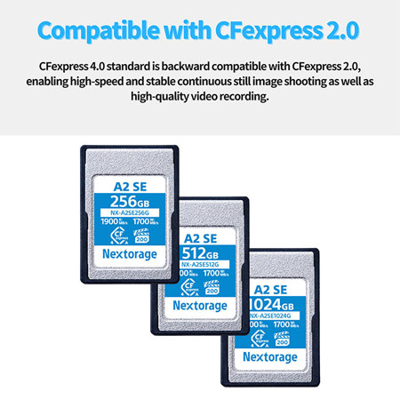 Nextorage NX-A2SE Series CFexpress 4.0 Type-A Memory Card