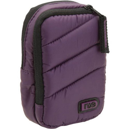 Nxe MicroPuff Large Carry Solution for Point & Shoot Cameras, Deep Purple