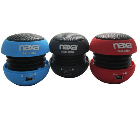 Naxa NAS-3050 Portable Speaker with Aux-In Function