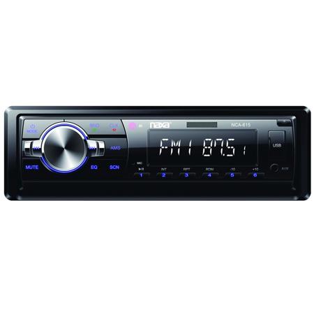 Naxa NCA-615 In-Dash MP3 Player & Receiver with Bluetooth & Flip-Down Faceplate