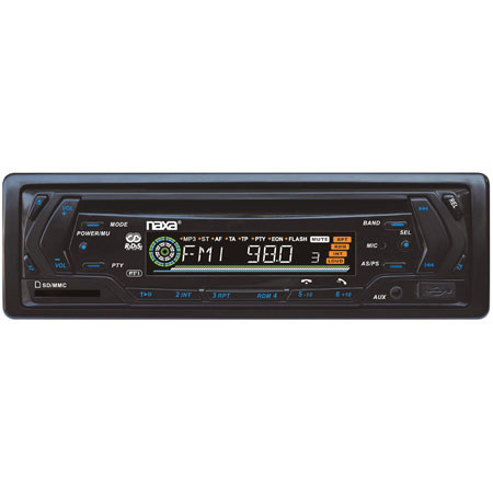Naxa NCA-696 Detachable PLL Electronic Tuning Stereo AM/FM Radio MP3/CD Player