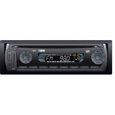 Naxa NCA-698 Detachable PLL Electronic Tuning Stereo AM/FM Radio MP3/CD Player
