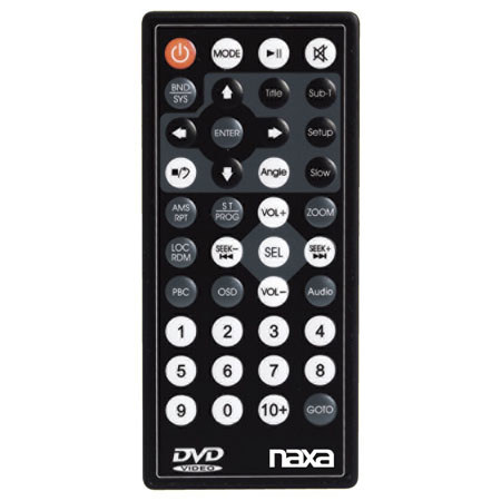 Naxa NCD-651 3.5" LCD Display Tuning Stereo AM/FM Radio Multimedia Player