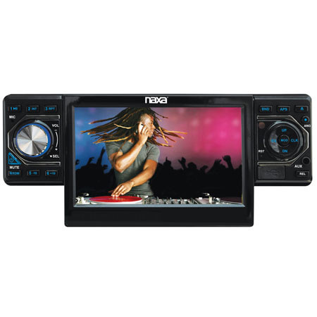 Naxa NCD-688 4.3" LCD Touch Screen Stereo AM/FM Radio Multimedia Player