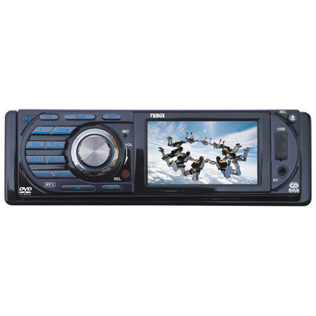 Naxa NCD-691 3" LCD Display Detachable Stereo AM/FM Radio Multimedia Player