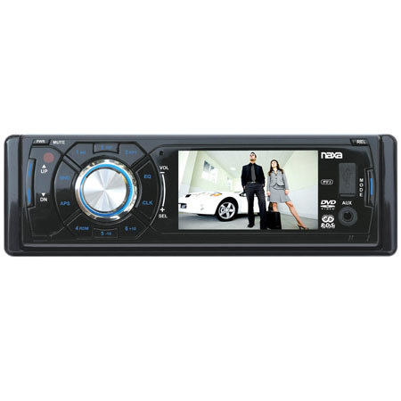 Naxa NCD-694 3" LCD Display Stereo AM/FM Radio Multimedia Player, Bluetooth