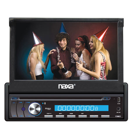 Naxa NCD-701 7" LCD Touch Screen PLL Tuning Stereo AM/FM Radio Multimedia Player
