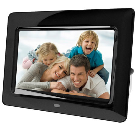 Naxa NF-504 7" TFT LCD Digital Photo Frame with Speaker