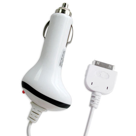 Naxa DC 12V Car Charger for iPod and iPhone