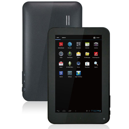 Naxa NID-7006 Core 7" Tablet, 4GB Built-in Flash Memory, 512MB RAM