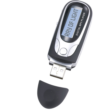 Naxa MP3 Player with 4GB Built-in Flash Memory, PLL Digital FM Radio, Black