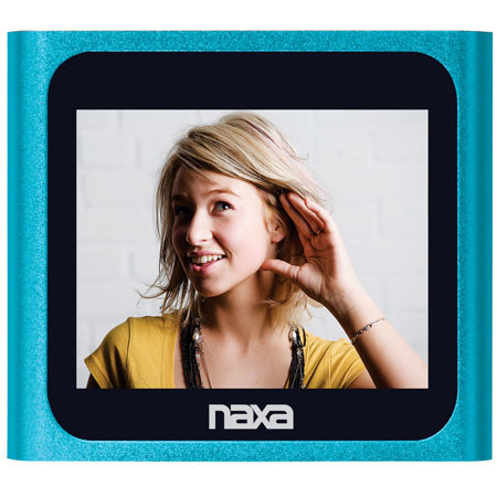 Naxa NMV-170 Portable Media Player with 1.8" G-Sensor Touch Screen