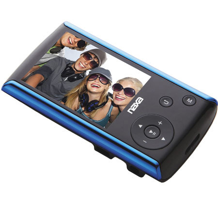 Naxa NMV-174 Portable Media Player with 2.4" Touch Screen