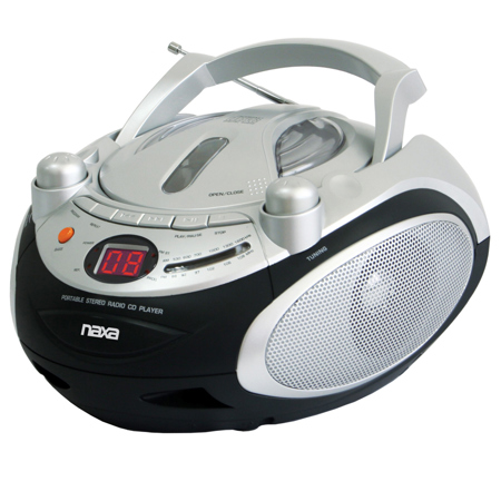 Naxa Portable CD Player & AM/FM Stereo Radio