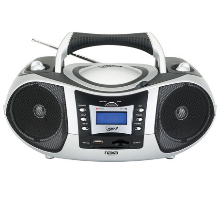 Naxa Portable MP3/CD Player with Text Display