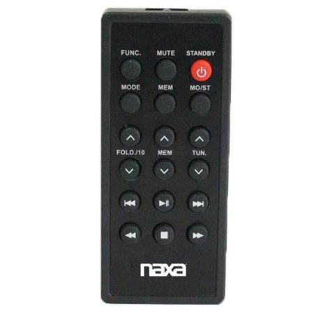 Naxa NPB-429 MP3/CD Player with PLL FM Radio, USB Input